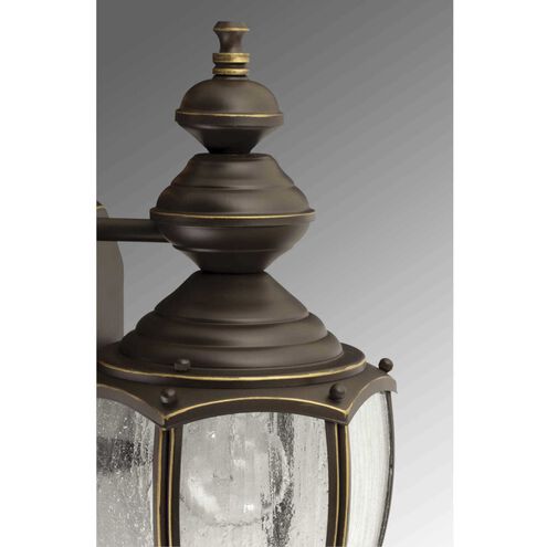 Roman Coach 1 Light 15 inch Antique Bronze Outdoor Wall Lantern, Medium